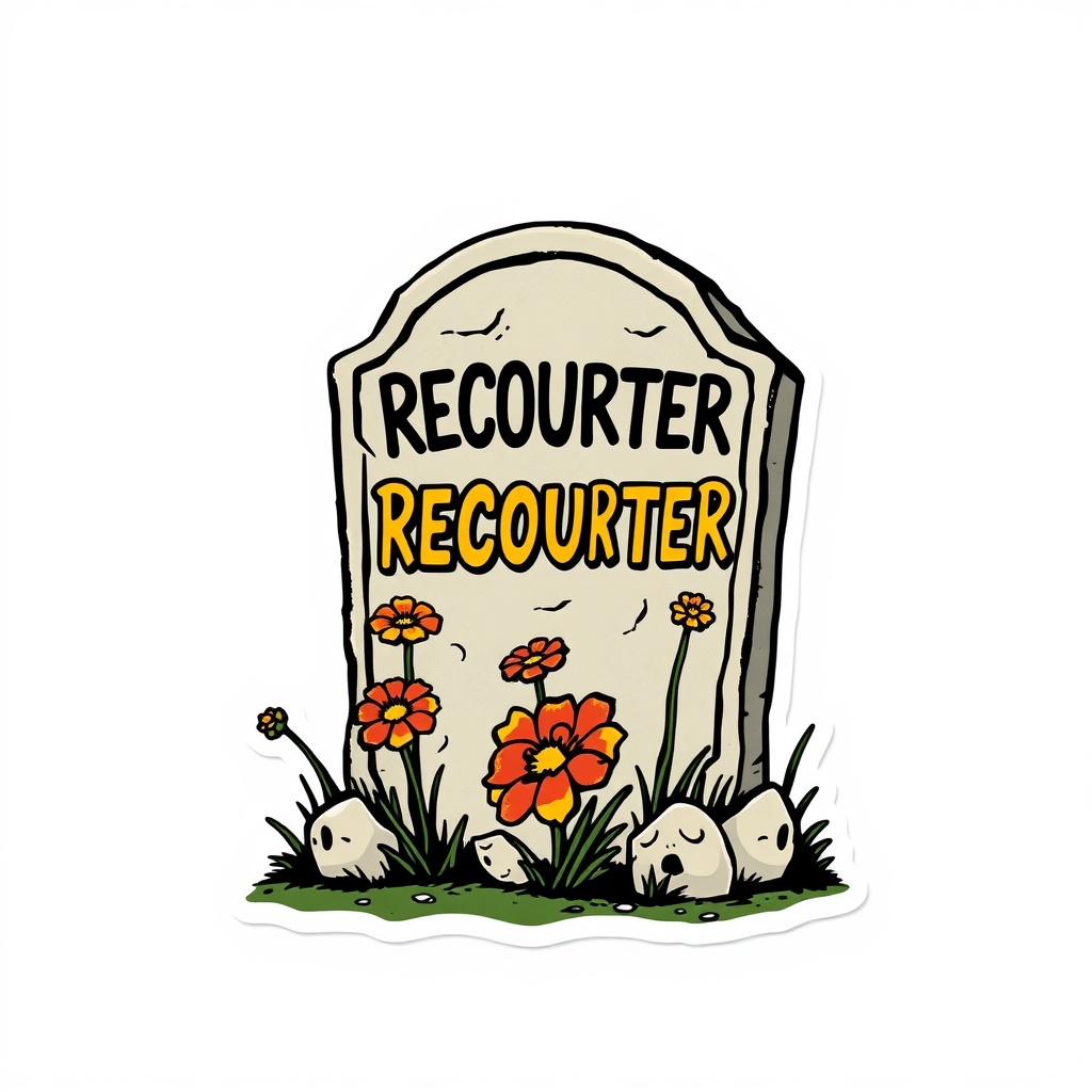 Recruiters are dead. The git log replaced them
